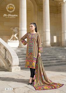 Alok suit al hussain wholesale dress material dealers in surat